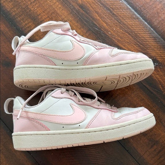 Nike Pink and White Sneakers - Picture 6 of 12